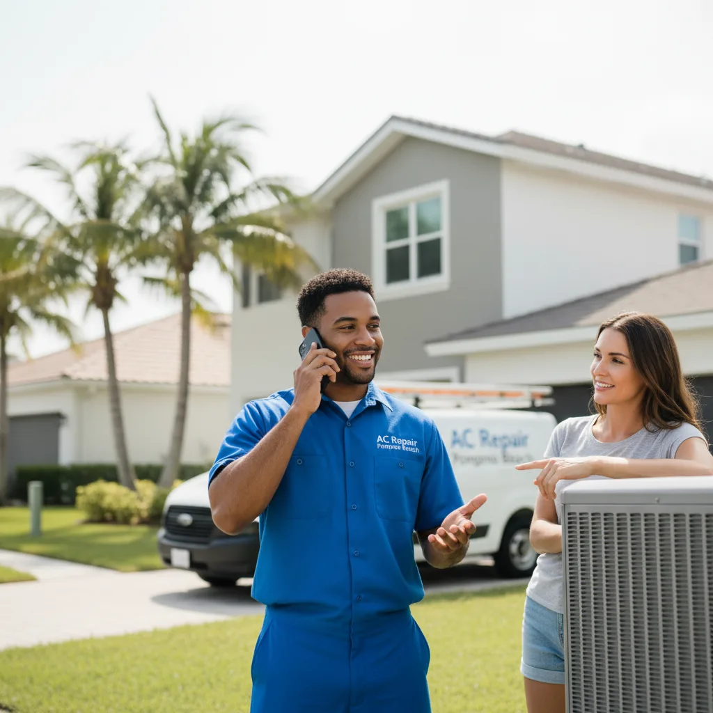 AC Repair Pompano Beach customer support in Tarzana